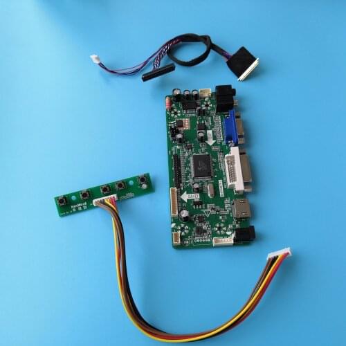 Kit For LP140WH4 1366X768 Controller board Panel monitor 40pin LVDS HDMI DVI 14" M.NT68676 LED LCD VGA Screen