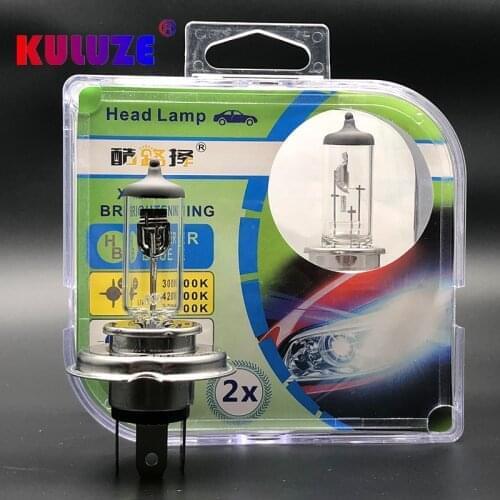 KULUZE H4 H7 H8 H9 H11 HB3 HB4 9012 12V Light Standard Lamp 3200K Headlight Auto Fog Lamp 55W Car Halogen Bulb High Quality