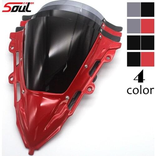 Motorcycle Sports Viser VIsor WindScreen Windshield Fits For CBR650R 2019-2020 19'-20' Double Bubble