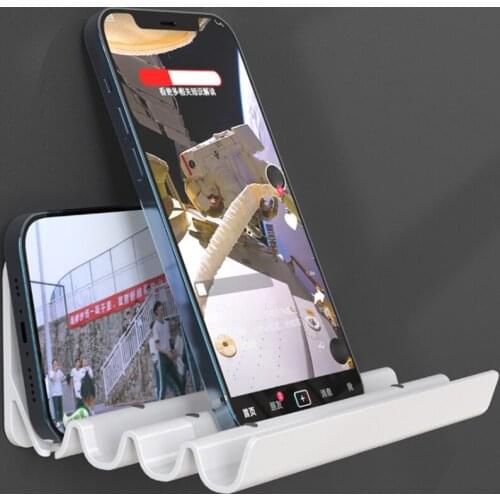 Mobile Phone Holder Creative Tablet Bathroom Storage Wall Holder Multi-Angle Wall-Mounted Storage Bracket