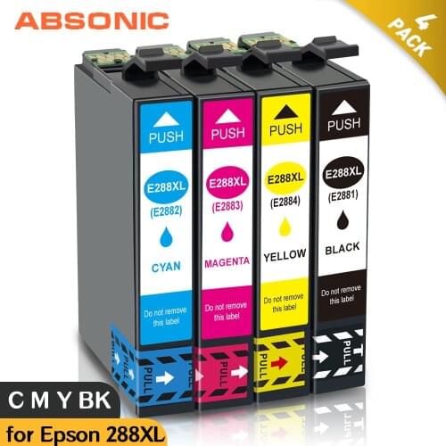 Ink Cartridge Replacement for 288XL 288 XL Color Ink for Epson Expression Home XP-330 XP-340 XP-440 XP-430 XP-446 XP-434 Printer