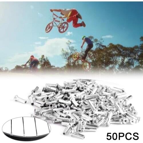 50pcs 12mm Cycling Bike Spoke Nipple Brass Nipples Spoke Cap Spoke Cap Utility Accessories For Ultralight Bicycles