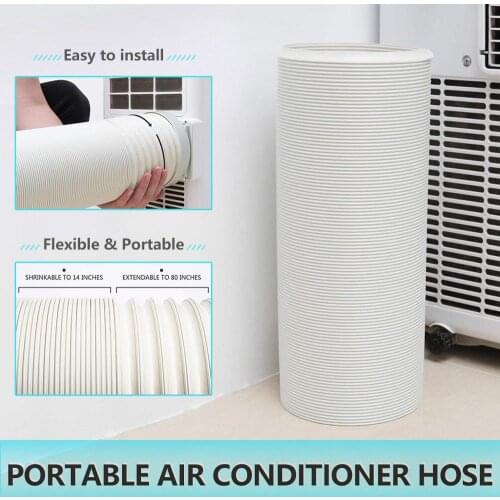 Universal Air Lock Window Seal Cloth Plate Hot Airs Stop Conditioner Outlet Window Sealing Kit for Mobile Air Conditioner Hose