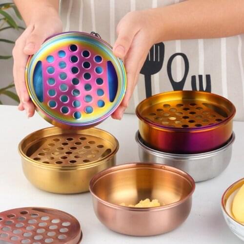 High Quality 304 Stainless Steel Grinding Bowl Baby Food Supplement Manual Set Tool Cooking Bowl Conditioner Grinding Bowl