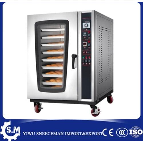 16trays hot air oven Food oven Baking equipment in bakery electric Rotary Ovens to improve bread quality