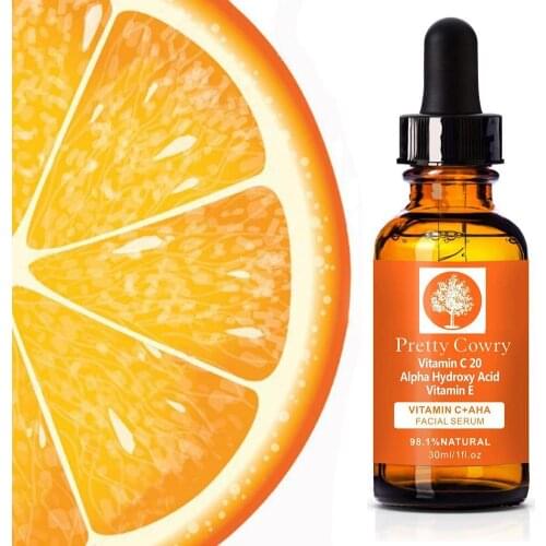 30ml Natural Face Serum Hyaluronic Acid Vitamin C Serum Whitening Anti Wrinkle Shrink Pores Skin Care