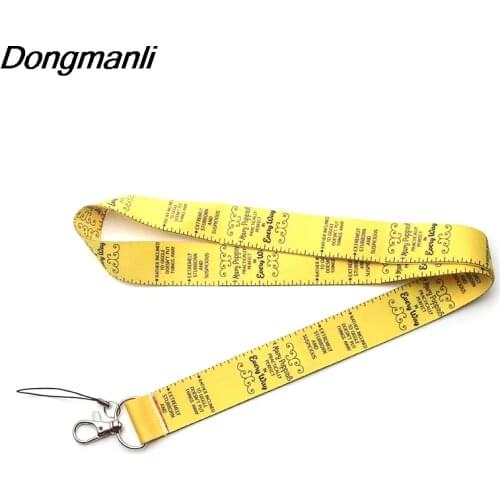 PC180 TV Show Keychain Lanyards Id Badge Holder ID Card Pass Gym Mobile Phone USB Badge Holder Key Strap