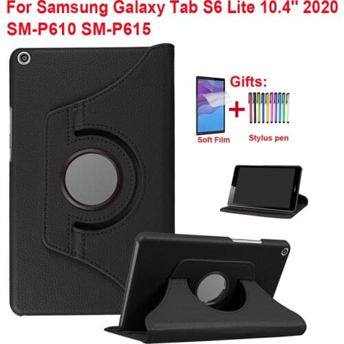 For Samsung Galaxy Tab S6 Lite Case 360 Degree Rotating Stand Tablet Cover for Galaxy Tab S6 Lite 10.4 2020 SM-P610 SM-P615