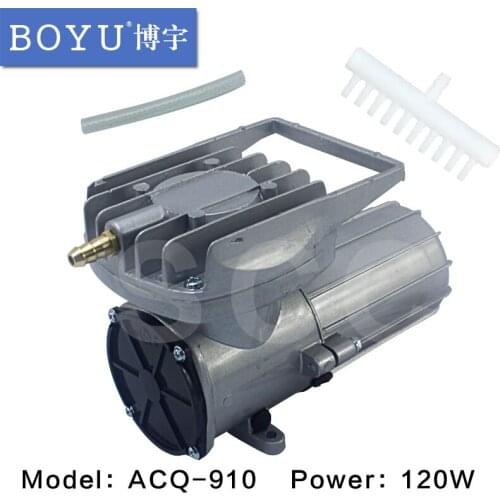 DC 12V ACQ910 130W DC pump connected to battery cigarette lighter selling fish and fish breeding oxygen machine oxygenation