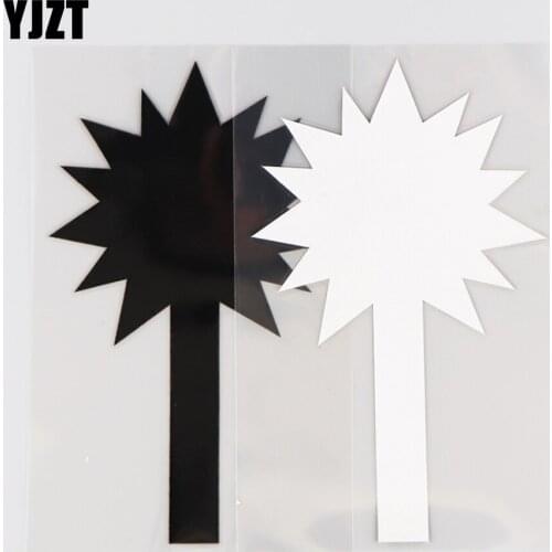 YJZT 9.8CM*16CM Hammer Pattern Concise Weapon Car Sticker Decorative Vinyl Decal 1A-0467