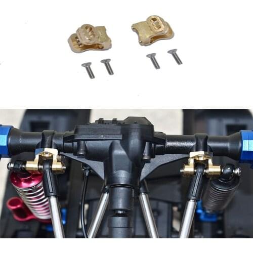 Copper material rear keel rod holder FOR TRAXXAS TRX-4 DEFENDER 82056-4 8227