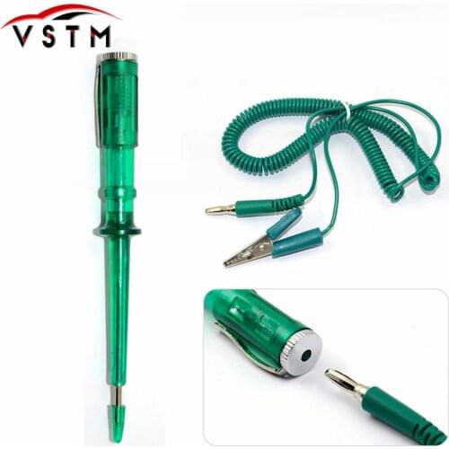 Hot!Car Circuit Tester DC 6V 12V 24V Voltage Auto Vehicle Gauge Test Light Measuring Pen DC Tester Free Shipping