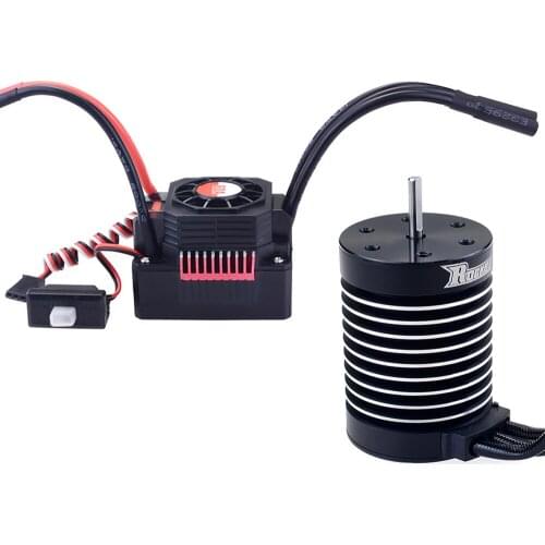Rocket F540 Waterproof Brushless Sensorless Motor 5900KV 3930KV 4370KV 3100KV w/60A ESC for 1/10 1/12 12428 RC Car Toys