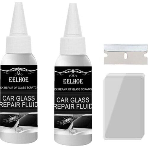 Auto glass quick repair liquid car crack windshield repair liquid resin sealing machine DIY car window glass polishing repair to