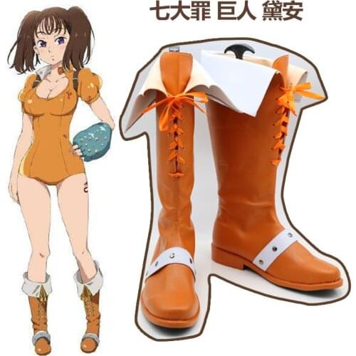 New The Seven Deadly Sins Diane Cosplay Anime boots Fahion Shoes Custom-made