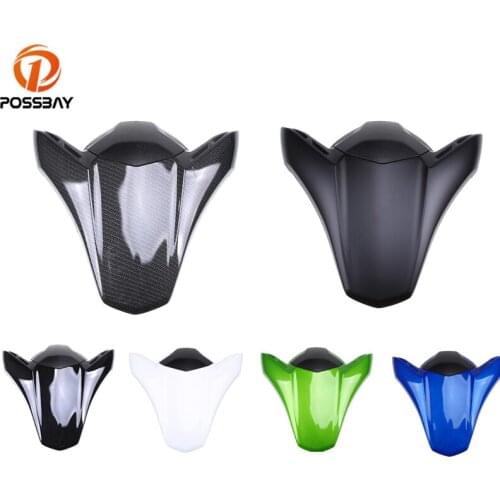 POSSBAY ABS Plastic Motorbike Saddle Seat Motorcycle Rear Seat Cover for Kawasaki Z900 2017 2018 Moto Seat Pads Assembly