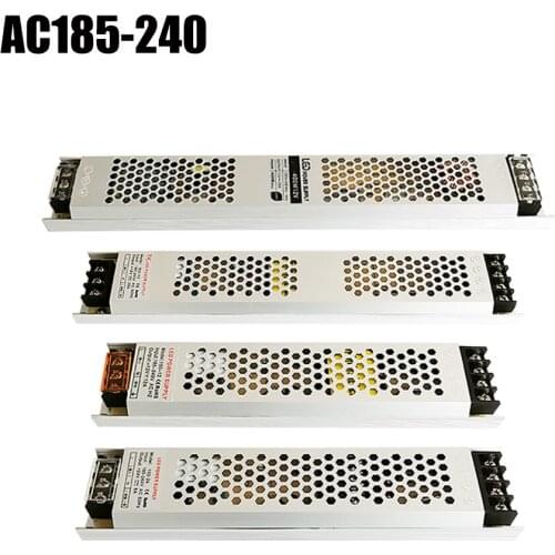 High-quality AC185-240V LED Driver Ultra-thin LED Power Supply For Light Strip LED Luminous Characters Advertising Light Box
