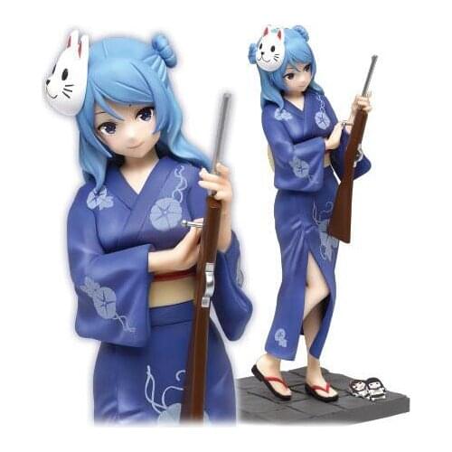 Japanese original anime figure Kantai Collection Urakaze kimono ver action figure collectible model toys for boys