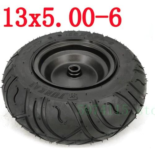 6 "Rear Hub 13x5.00-6" Tire For ATV Go Kart Buggy Razor Scooter Accessories