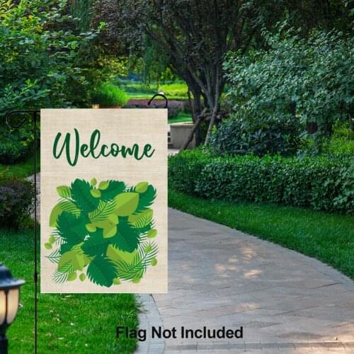 Upgraded 1 Pack Garden Flag Stand Banner Flagpole, Black Wrought Iron Yard Garden Flag Pole, With Tiger Clip And Spring Stoppers