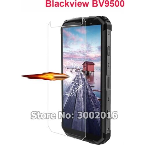 2PCS 9H PremiumTempered Glass For Blackview BV9500 Screen Protector Front Film For Blackview BV9500 Smartphone Glass Protector