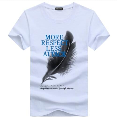 2020 summer new short-sleeved T-shirt mens plus fat plus size youth half-sleeved T-shirt trend