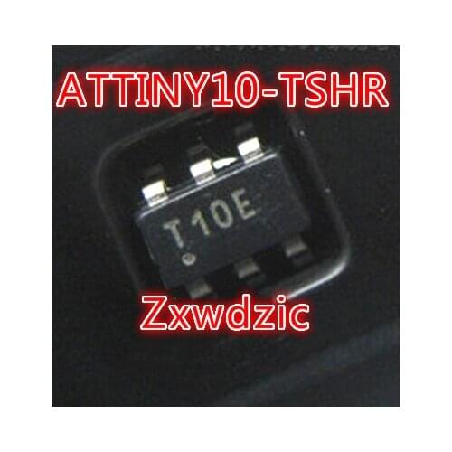 5PCS ATTINY10-TSHR SOT23-6 ATTINY10 T10E SOT SMD 10-TSHR