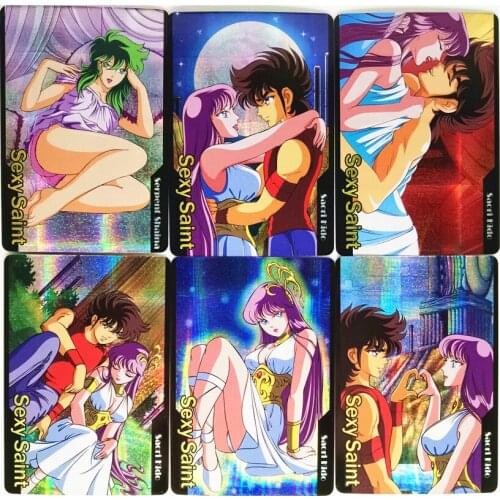 9pcs/set Saint Seiya Fun Toys Hobbies Hobby Collectibles Game Collection Anime Cards