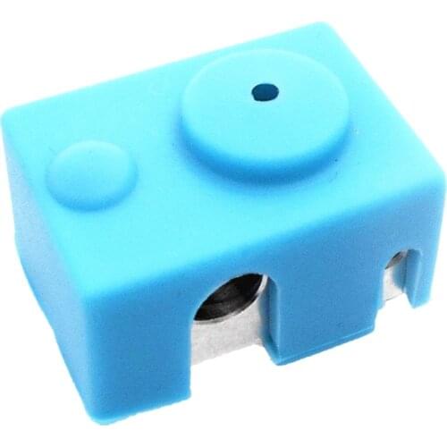 DuoWeiSi 3D printer accessories E3DV6 aluminum block silicone sleeve E3-DV6 high temperature anti-scalding protection