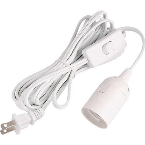 ANNXIN High Quality Accepts Custom Extension Hanging Lantern Pendant Light Lamp Cord Cable E26 E27 Socket Lamp Cable With Switch