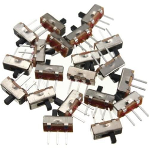 Free shipping 1000PCS SS12D00 SS-12D00 SPDT toggle switch Interruptor on-off mini 1 Way 2 Band Slide Switch PCB Mount ROHS
