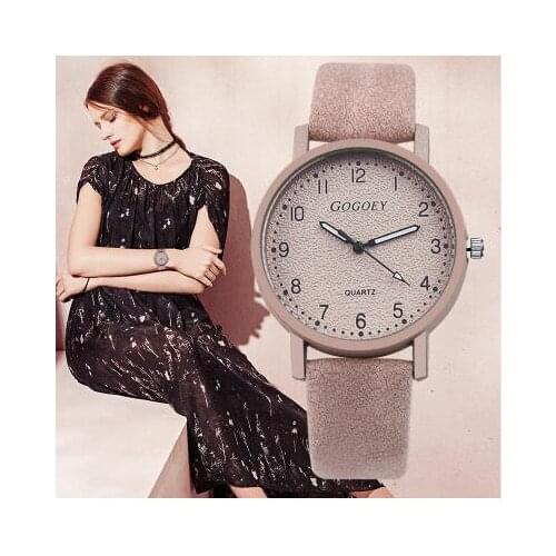 Gogoey 2019 Women Brand Watches Fashion Watch Women Leather Watches Women Watch Bayan Kol Saati montre feminine reloj mujer