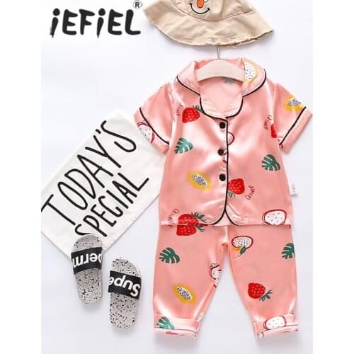 Летние пижамы для девочек iEFiEL China At AliExpress