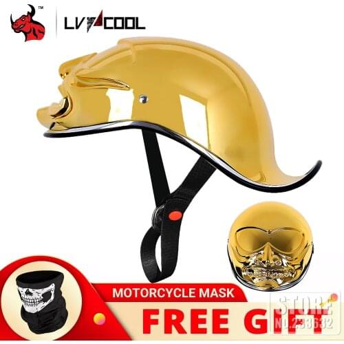 NEW Matter Vintage Motorcycle Helmet Men Retro Riding Helmet Motorbike Moto Biker Protection Gear Racing Scooter Half Helmet
