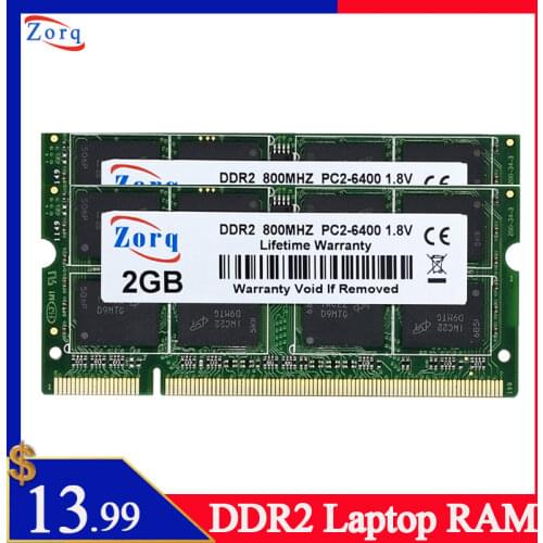 Laptop Hynix DDR2 2GB Ram Sodimm Memory PC2-5300 6400 800 667mhz 200pin 1.8V Notebook ddr2 ram