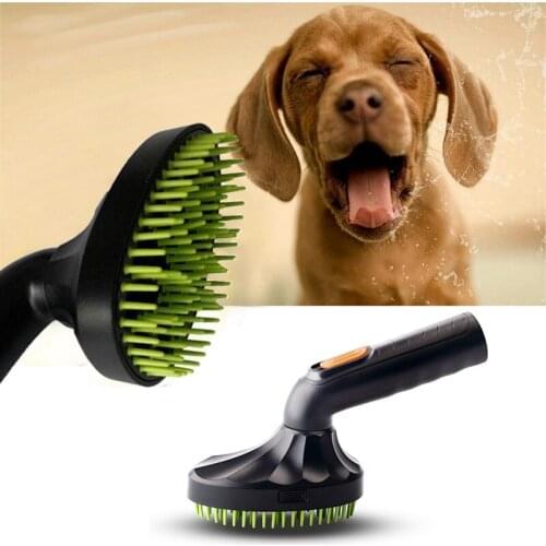 Cat Dog Pet Massage Vacuum Cleaner Dust Fur Vac Remover Hoover Care Hair Brush Nozzle