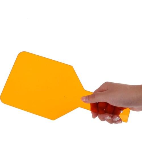 Hand-held Dental Shield Plate Eye-protective Board Curing Light Teeth Shields Teeth Whitening Dental Tools Light Filter Paddle