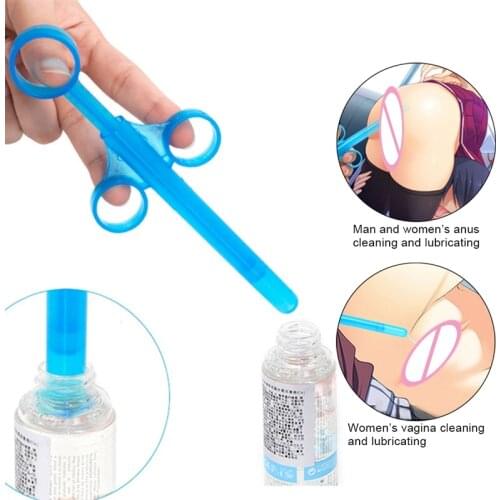 Personal Anal Vagina Oil Lubricants Syringe Gay Lube Applicator Injection Sex Toys Cleaning Tools Sexo For Couples Lubricantes