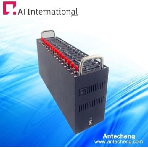 SIM5360 SIMCOM 16 port sms modem USB modem with free software and AT command IMEI