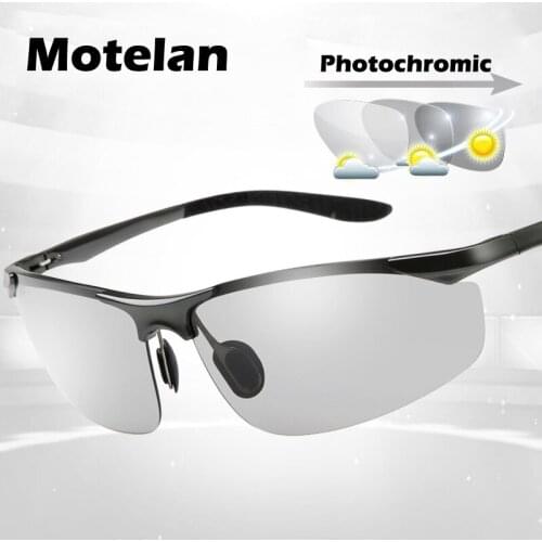 2019 New Mens Photochromic Polarized Sunglasses Brand Designer for Drivers Male Cycling Driving Fishing Sport UV400 Sun Glasses