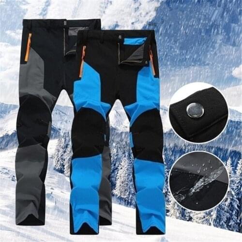 Outdoor Hiking Pants Mens Waterproof Camping Trousers Climbing Thin Quick Dry Pants Fishing Trekking Breathable Sport Long Pant