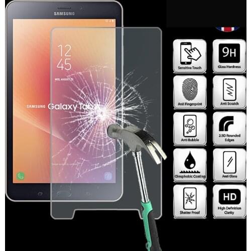For Samsung Galaxy Tab A 8.0 (2017) LIT T385 Tablet Ultra Clear Tempered Glass Screen Protector Anti Fingerprint Proective Film