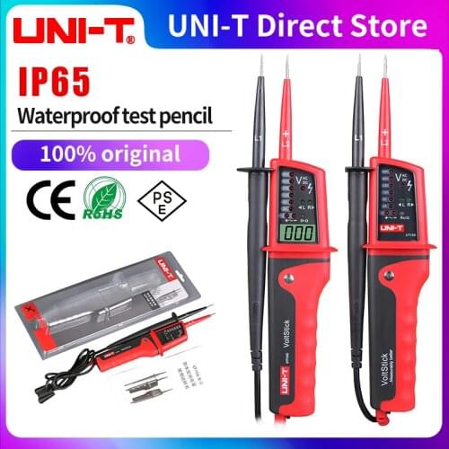 UNI-T UT15B voltage induction tester IP65 waterproof grade three-phase alternating current phase indication UT15C