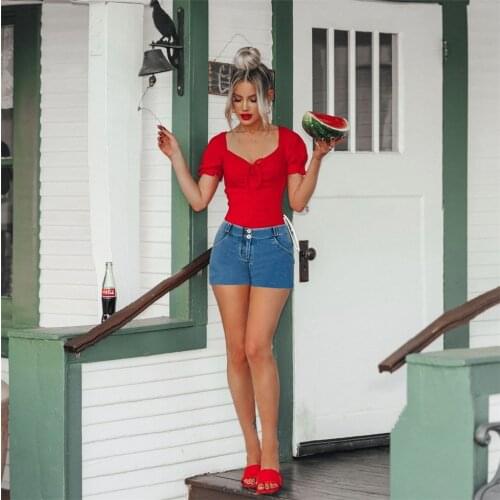 Melody Wear Scrunch Bum lift Shorts Sport Leggings Push up Compression Skinny Shorts for Women Summer 2020