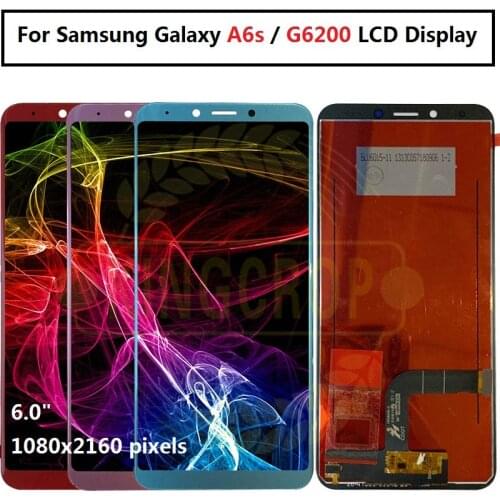 For Samsung Galaxy A6s G6200 LCD display Touch Screen Digitizer Assembly For Samsung A6s lcd G6200F