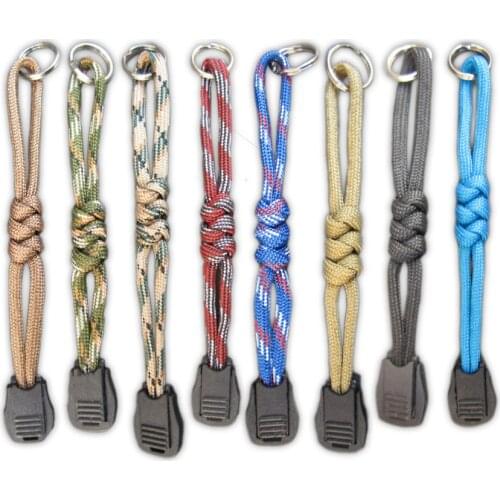 1 dozen pack PARACORD SLING 8 colors for zipper pulls knife lanyard