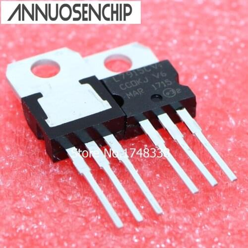 10Pcs L7915CV L7915 TO220 REG LDO -15V 1.5A TO220 NEW GOOD QUALITY LM7915