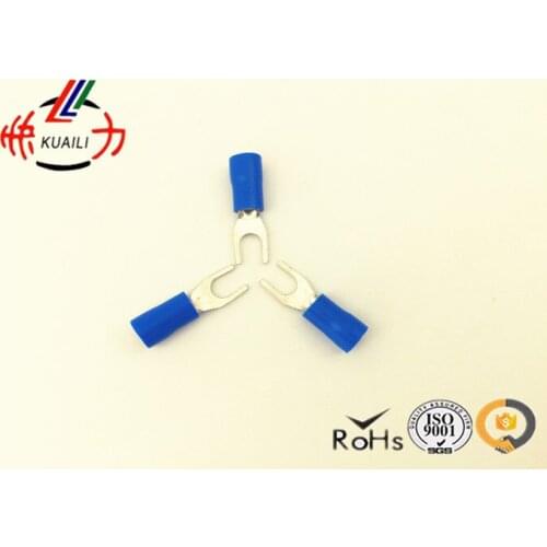 100PCS Pre-insulated Fork ends TU-JTK SVS 2-6