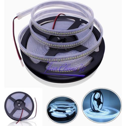 2835 LED Strip 240LEDs/m DC12V High Brightness Flecible LED light white IP67 5M NEW