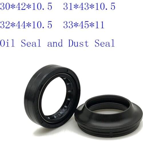 30*42*10.5 31*43*10.5 32*44*10.5 33*45*11 Motorcycle Parts Front Fork Dust and Oil Seal For Damper Shock Absorber